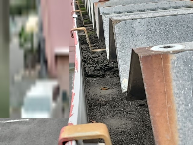 雨樋交換工事　施工前